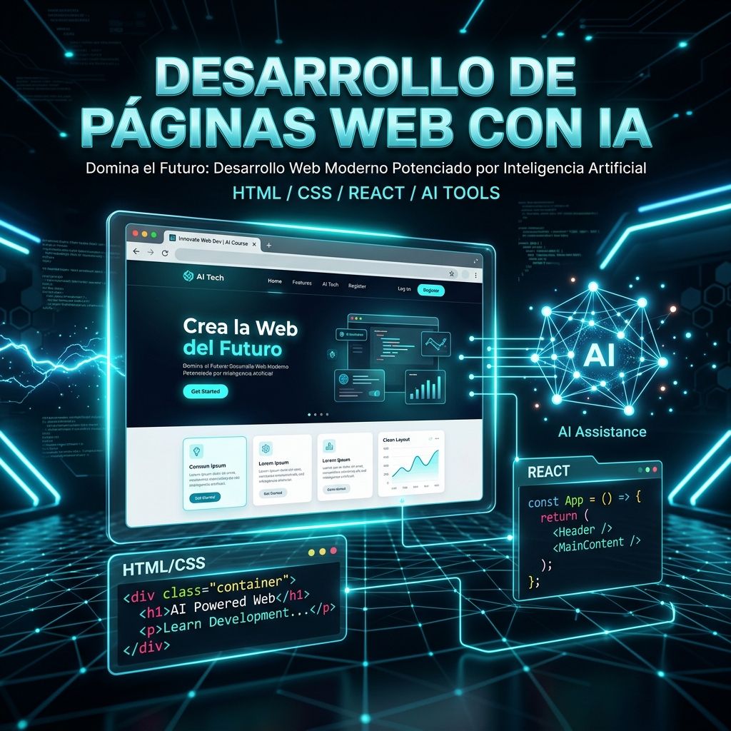 Desarrollo de Páginas Web y Web Apps con IA