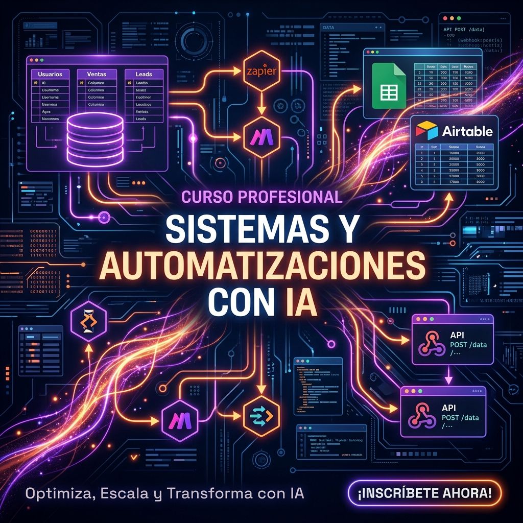 Creación de Sistemas Informáticos y Automatizaciones con IA